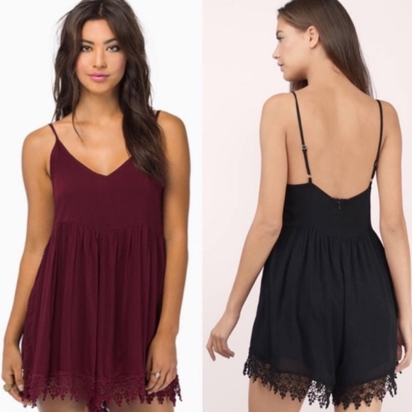 Tobi flowy romper in blue!! Perfect condition!🔥💙 - Picture 2 of 9